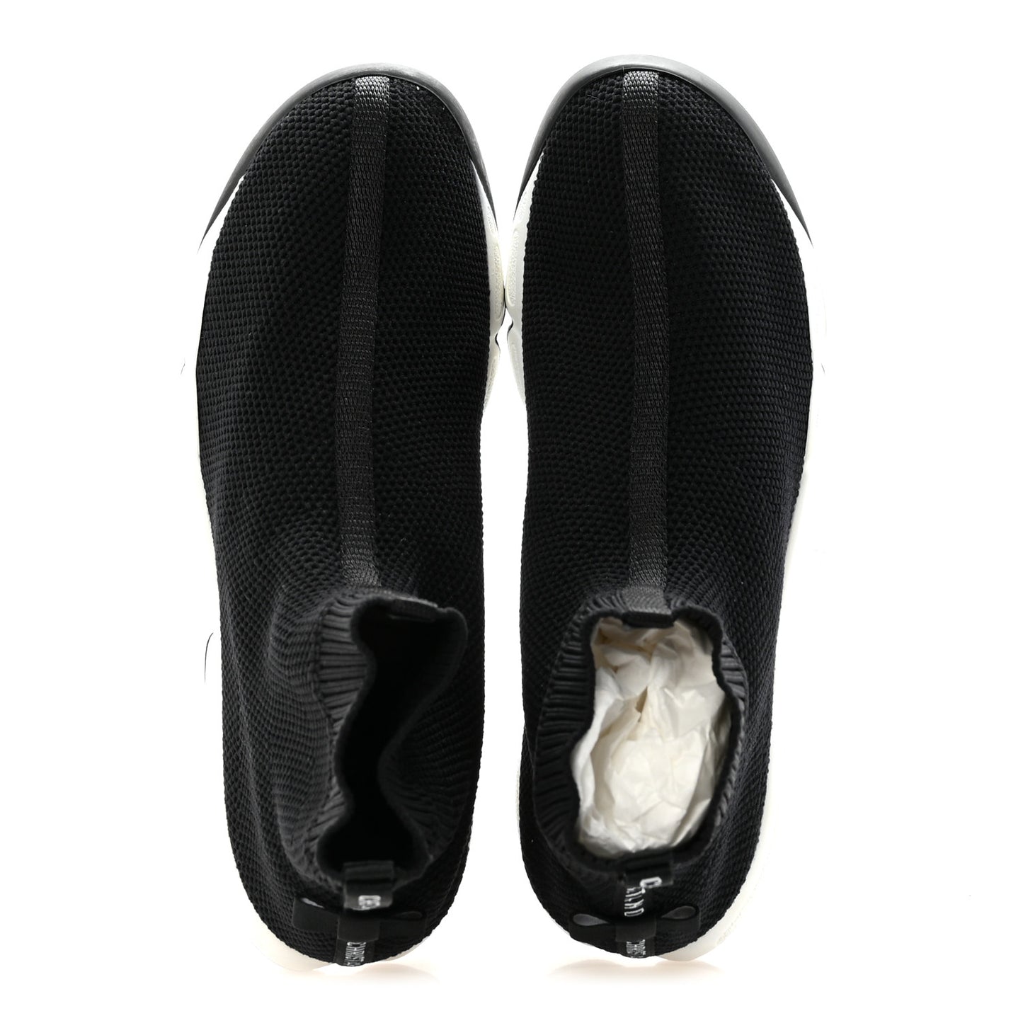 Technical Knit F. Two Point Zero High Top Sneakers 38.5 Black