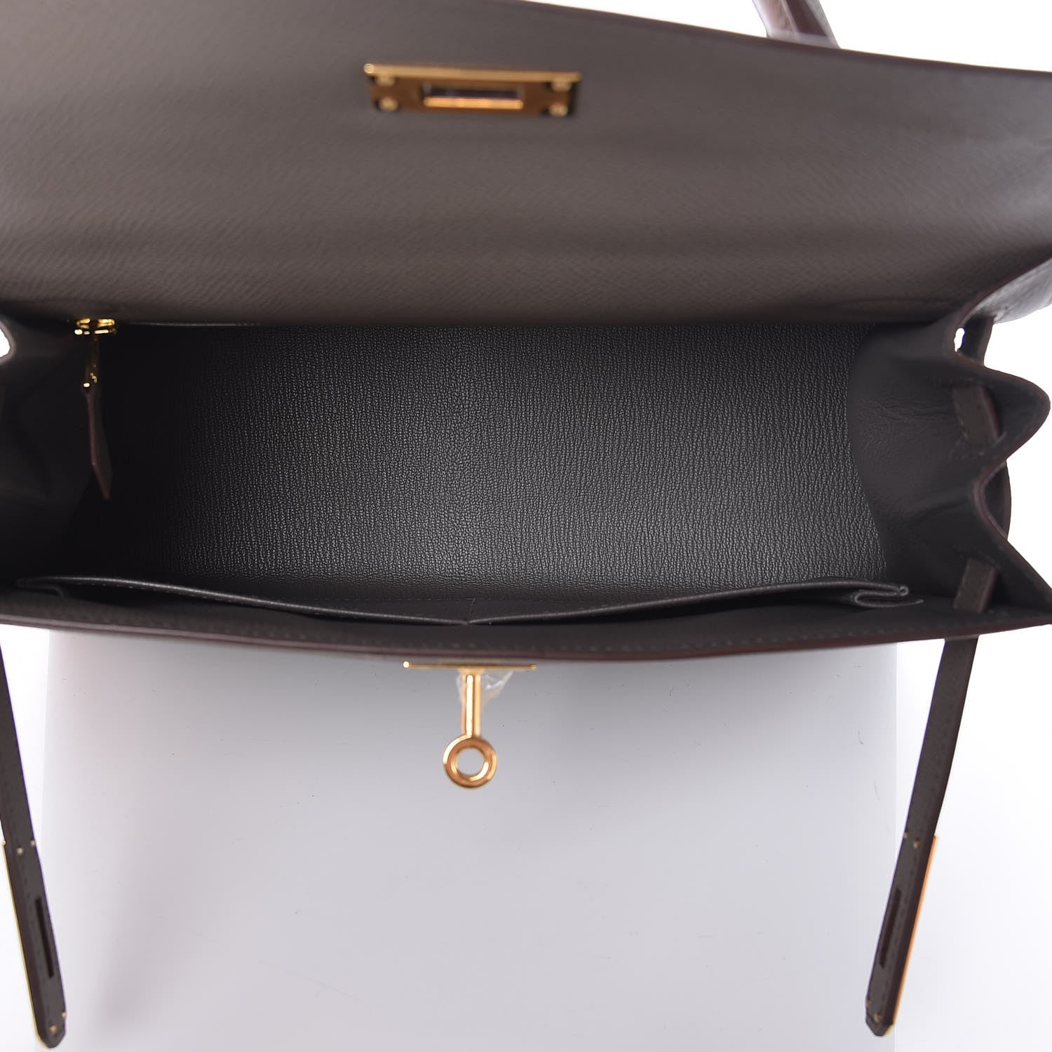 Hermes Epsom Kelly Sellier 28 Etain 7 of 37