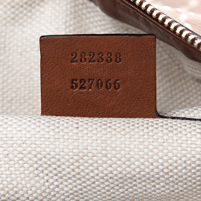 Gucci Diamante Calfskin Eva Hobo Brown 6 of 12