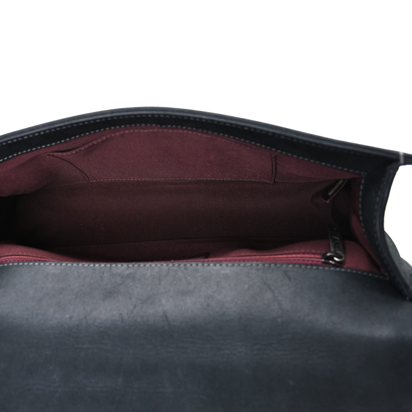Suede Calfskin Quilted New Medium Boy Flap Black