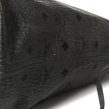 MCM Visetos Medium Liz Reversible Shopper Tote Phantom Grey 10 of 22