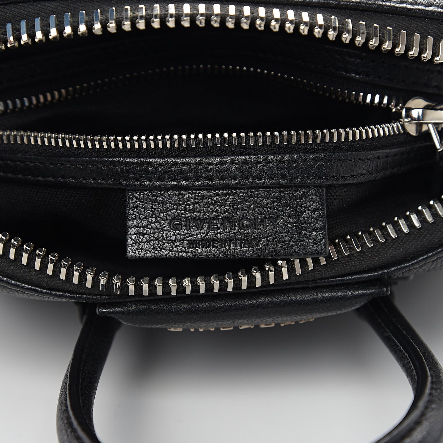 Sugar Goatskin Mini Antigona Black
