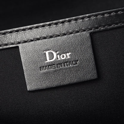 Christian Dior Calfskin Nylon Motion Backpack Black Blue 6 of 9