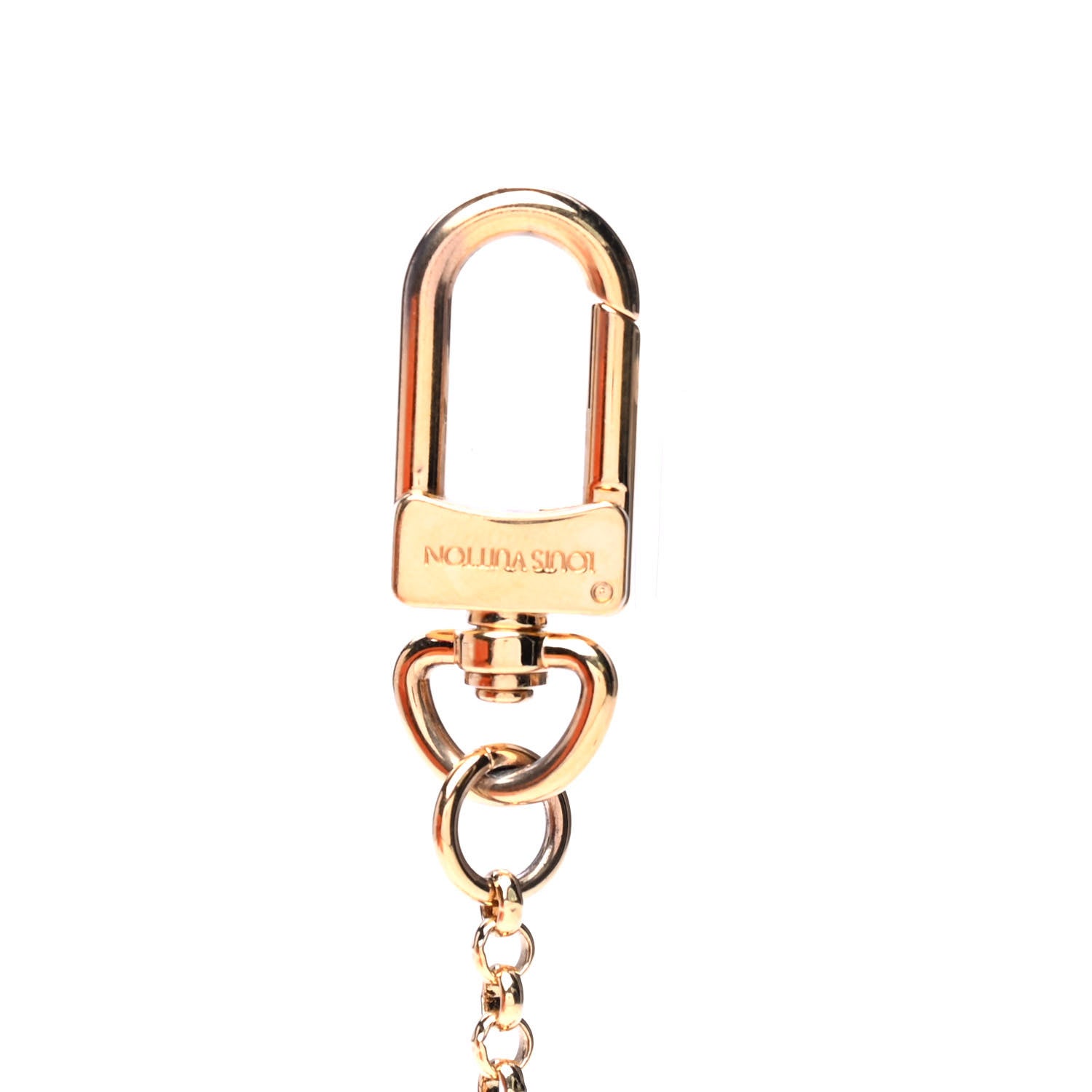 Louis Vuitton Metal Monogram Into The Flower Bag Charm Key Holder 5 of 5