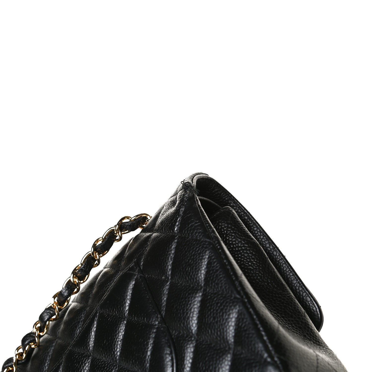 Chanel Caviar Quilted Medium Double Flap Black 11 of 17