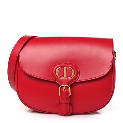 Christian Dior Box Calfskin Medium Bobby Flap Raspberry 1 of 9