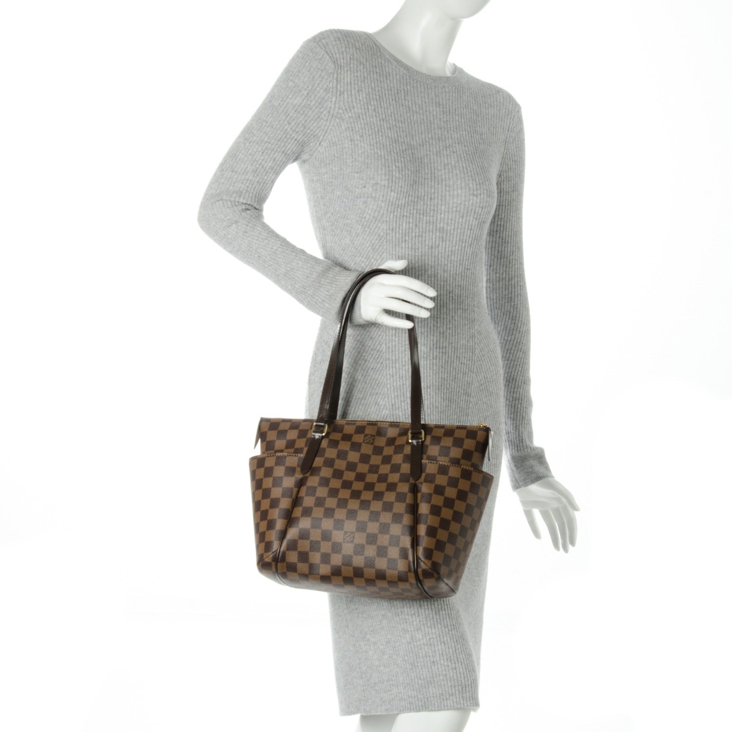 Louis Vuitton Damier Ebene Totally PM 2 of 8