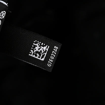 Chanel Cotton CC Polka Dot Bucket Hat L Black 9 of 9