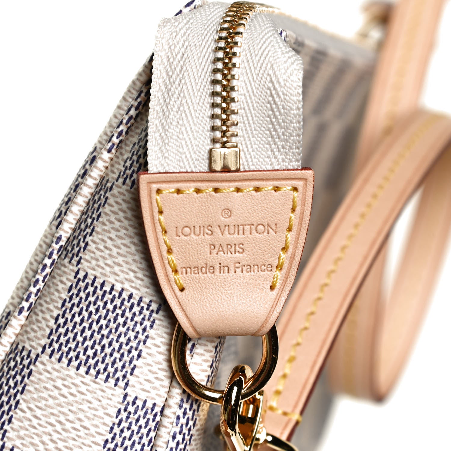 Louis Vuitton Damier Azur Pochette Accessories NM 8 of 9