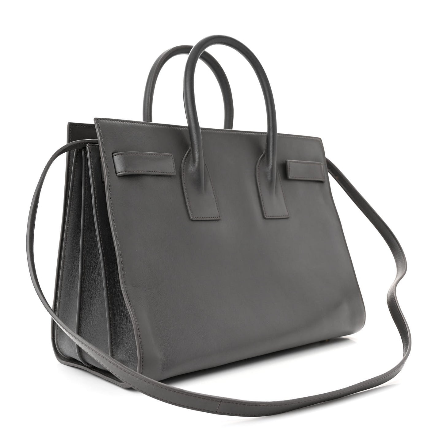 Calfskin Small Sac De Jour Fog
