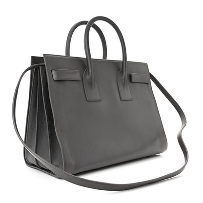 Saint Laurent Calfskin Small Sac De Jour Fog 3 of 12