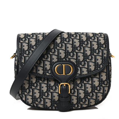 Christian Dior Oblique Medium Bobby Flap Blue 1 of 8