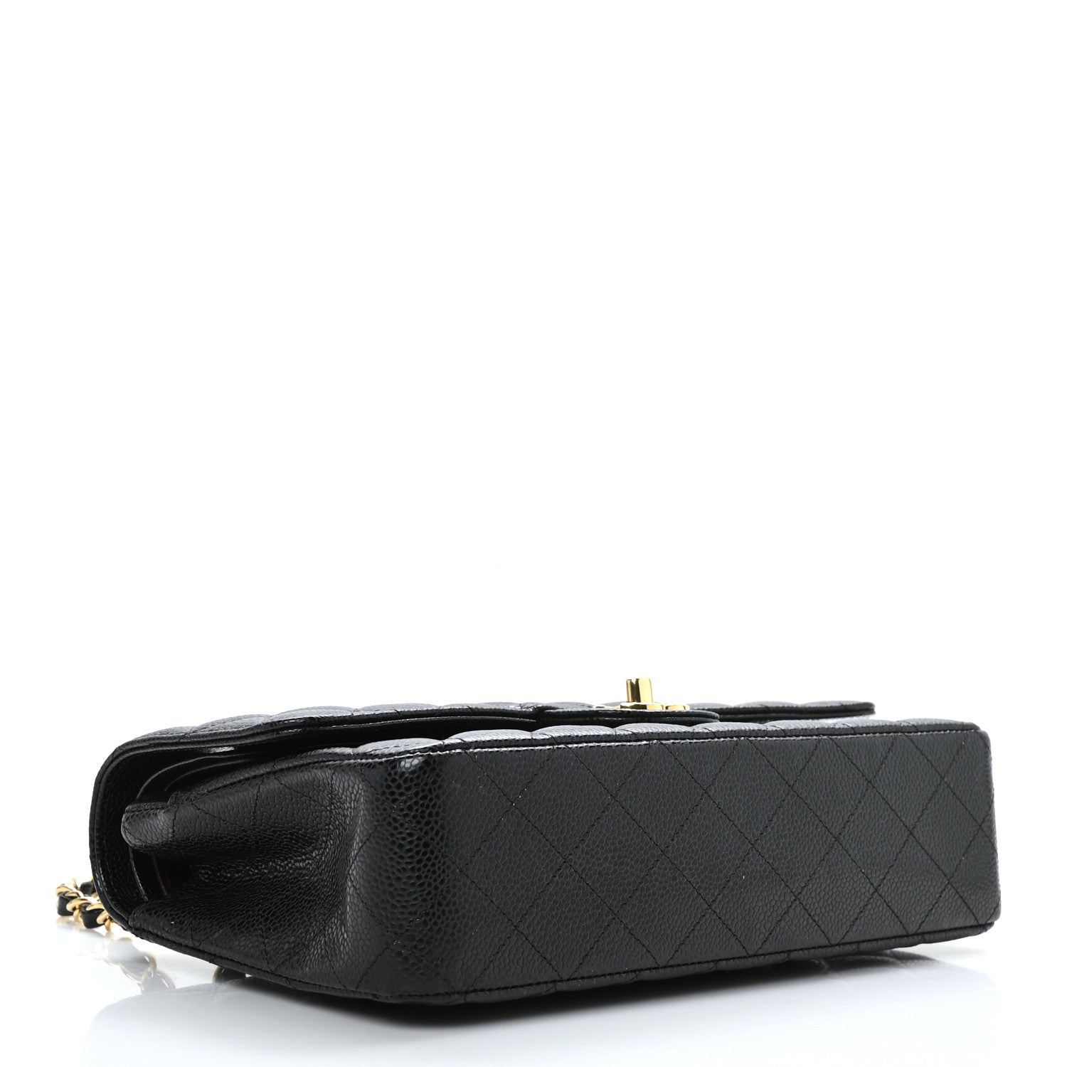 Chanel Caviar Quilted Medium Double Flap Black 4 of 9