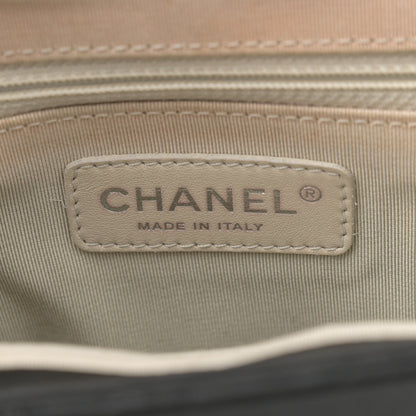Chanel Washed Lambskin Quilted Medium Chain Around Messenger Black 6 of 11