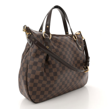 Louis Vuitton Damier Ebene Evora MM 3 of 9