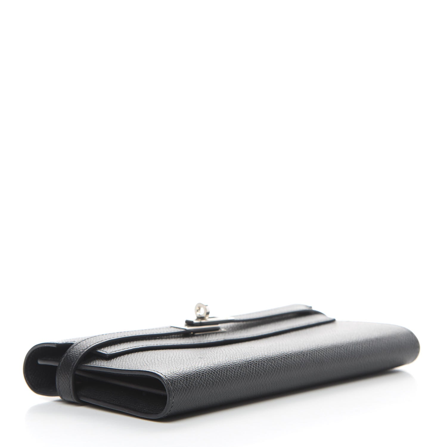 Hermes Epsom Kelly Longue Wallet Black 4 of 9