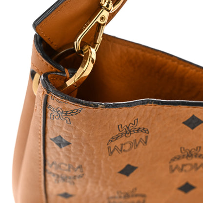 MCM Visetos Large Patricia Hobo Cognac 14 of 17
