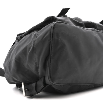 Prada Nylon Vela Medium Backpack Black 9 of 15