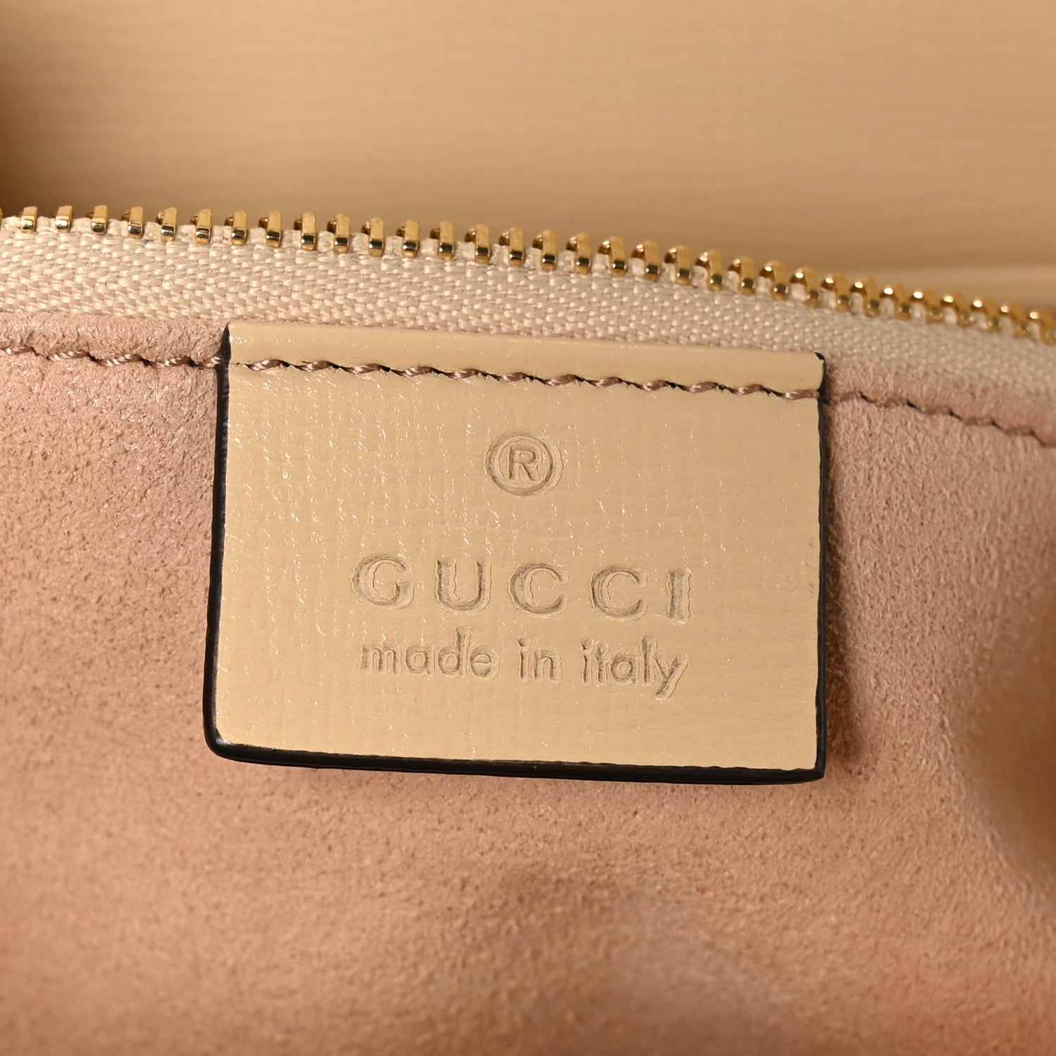 Gucci Azalea Calfskin Horsebit 1955 Shoulder Bag Bubble Tea 6 of 10