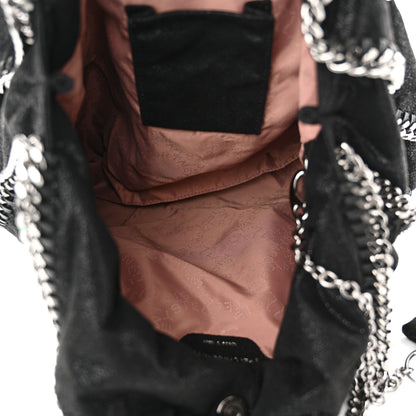 Stella McCartney Shaggy Deer Big Falabella Tote Black 6 of 11