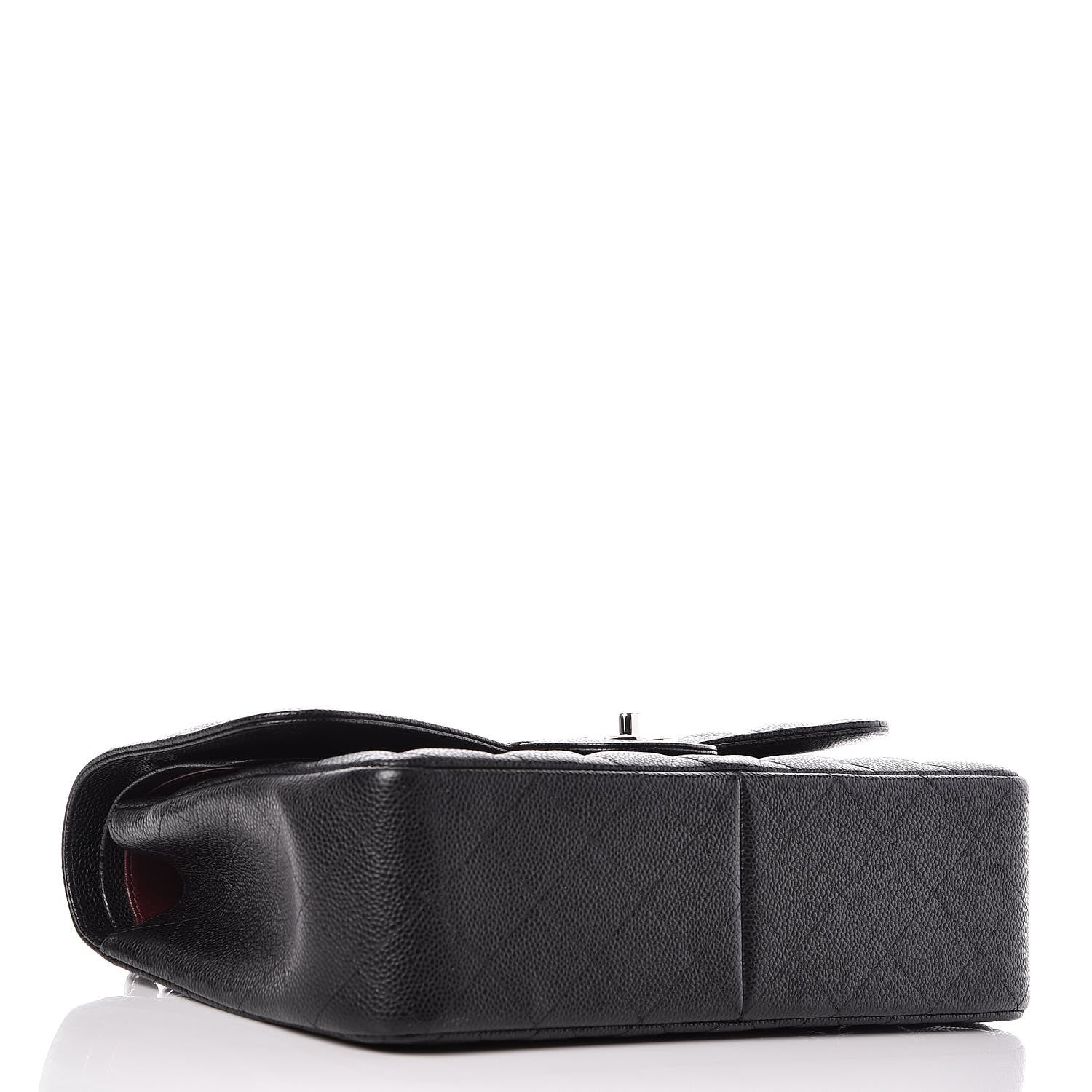 Chanel Caviar Quilted Jumbo Double Flap Black 5 of 11