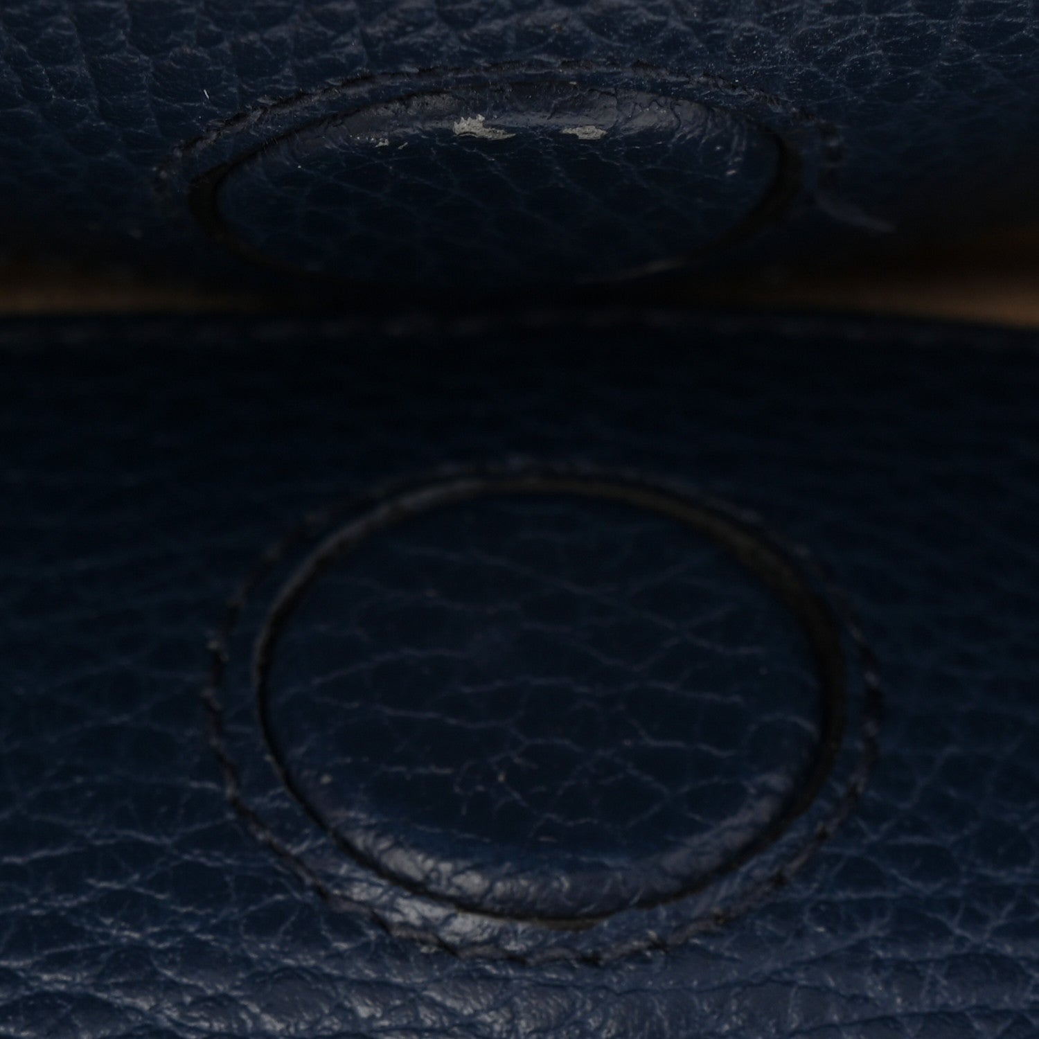 Gucci Nappa Bamboo Web Small Nymphaea Top Handle Bag Navy 11 of 12