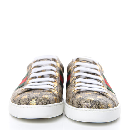 Gucci GG Supreme Monogram Ayers Mens Ace Bee Sneaker 8 2 of 11