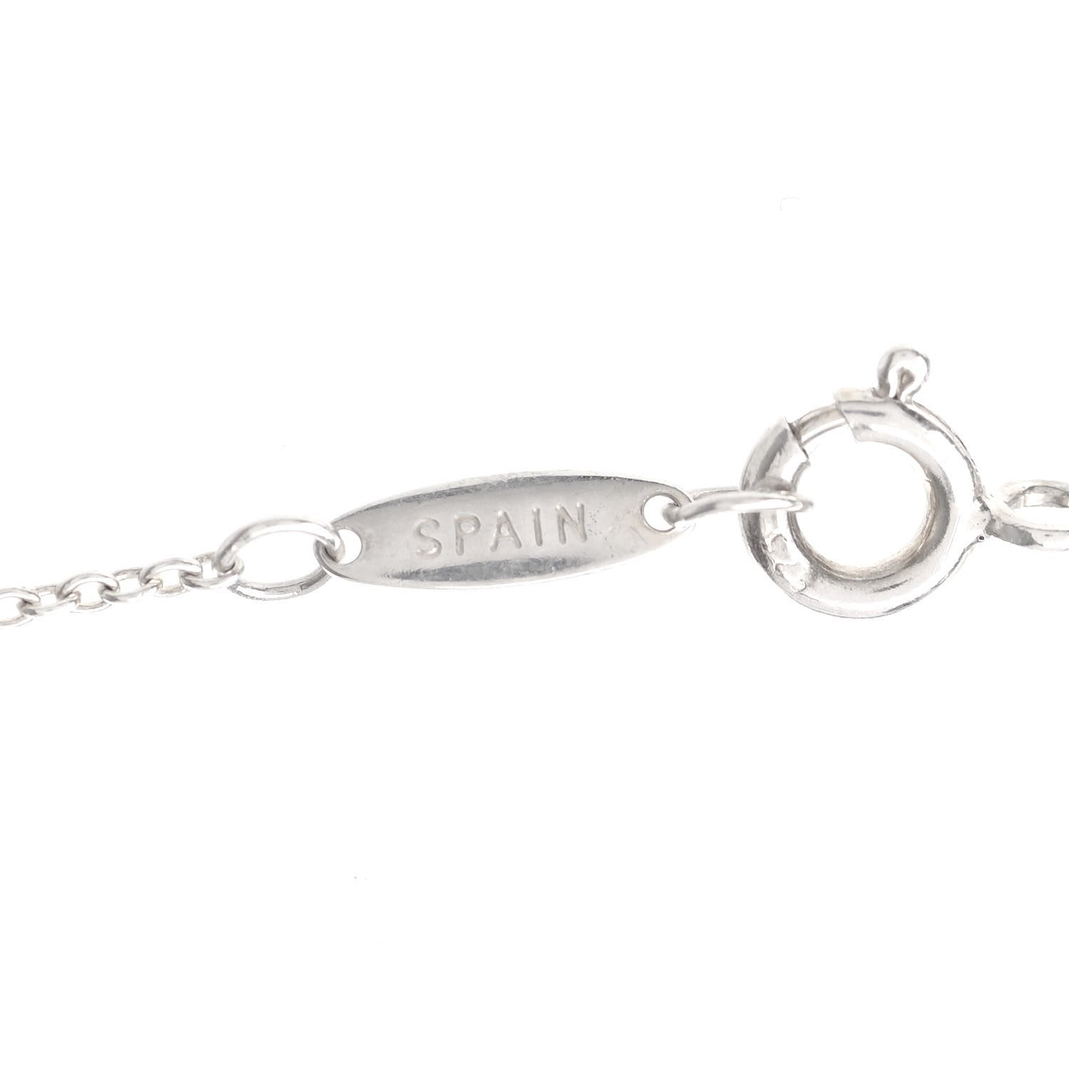 Tiffany Sterling Silver Aquamarine Elsa Peretti Color By The Yard 3 Station Bracelet 5 of 6