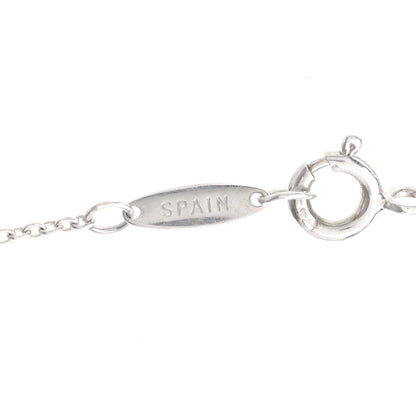 Tiffany Sterling Silver Aquamarine Elsa Peretti Color By The Yard 3 Station Bracelet 5 of 6