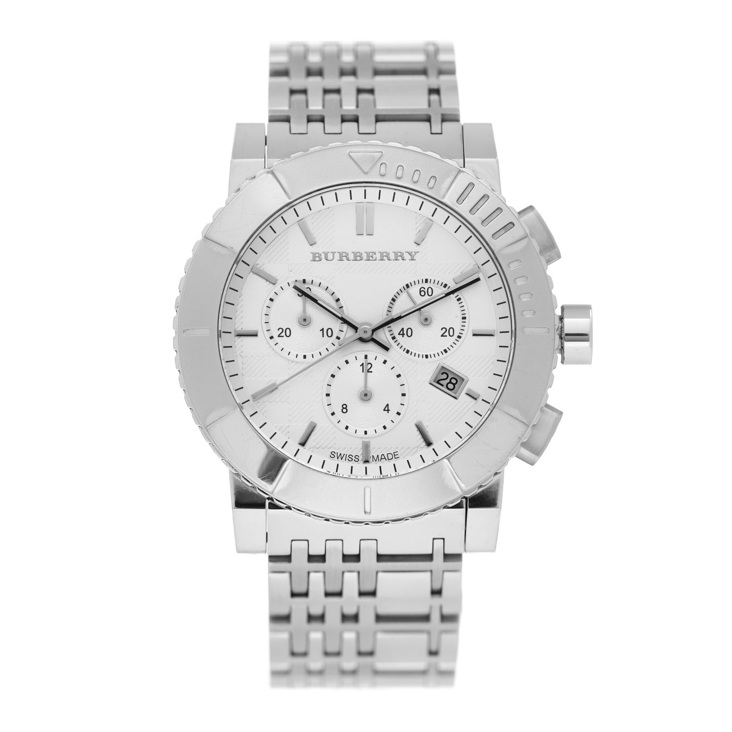 Stainless Steel 42mm Chronograph Quartz Watch BU2303