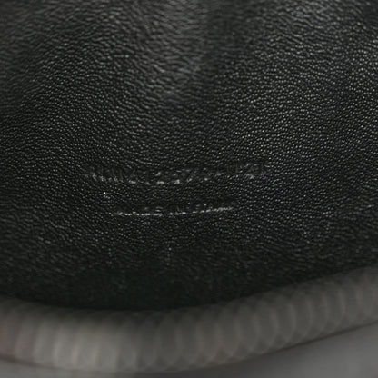 Saint Laurent Grain De Poudre Matelasse Monochrome Monogram Mini Lou Camera Bag Black 7 of 11