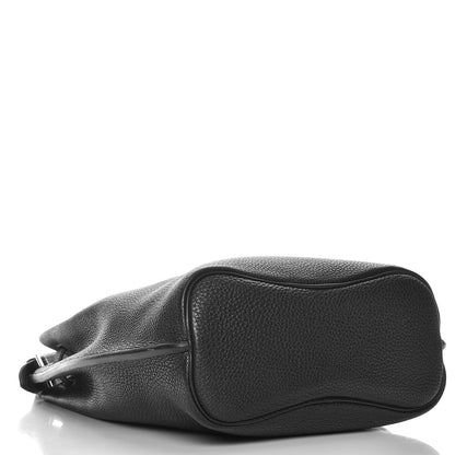 Hermes Taurillon Clemence So Kelly 22 Black 4 of 7