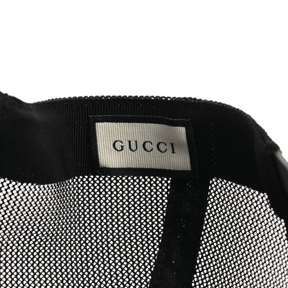Gucci Nylon Monogram Baseball Hat M Black 8 of 9