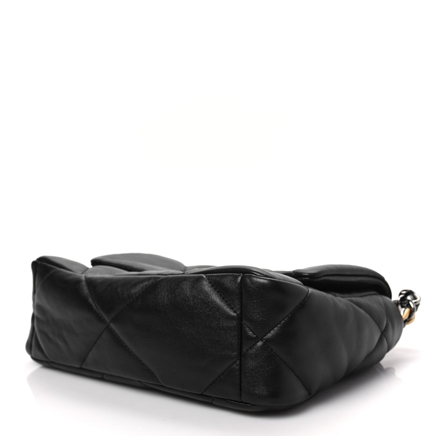 Chanel Lambskin Quilted Medium Chanel 19 Flap Black 8 of 8