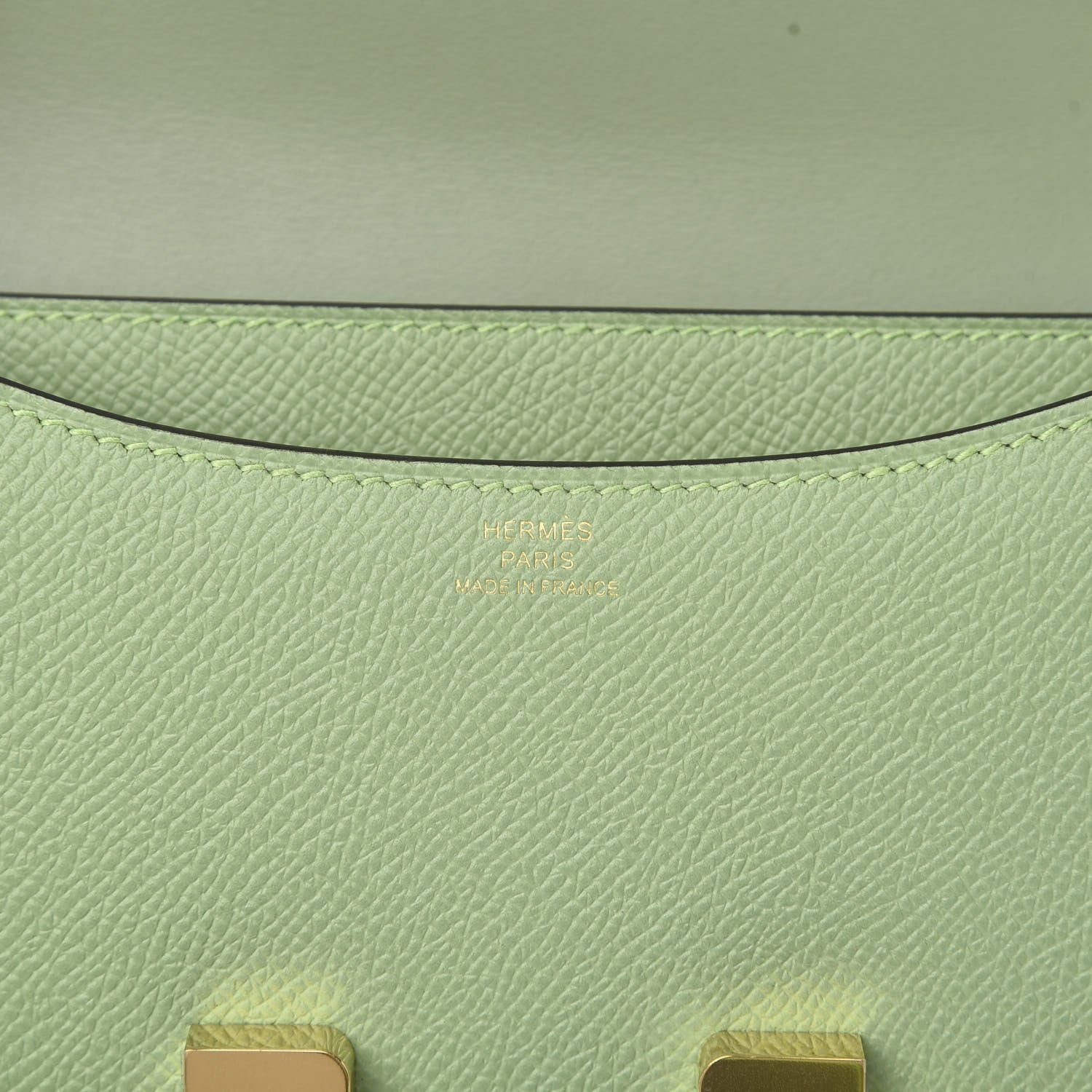 Hermes Epsom Constance 18 Vert Criquet 6 of 21