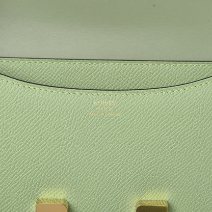 Hermes Epsom Constance 18 Vert Criquet 6 of 21