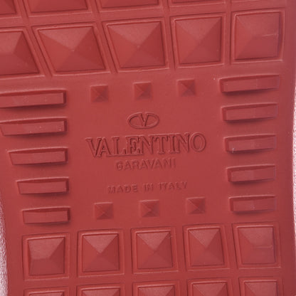 Valentino Garavani Calfskin Rockstud Untitled Open Sneakers 36 Rosso Valentino 6 of 9