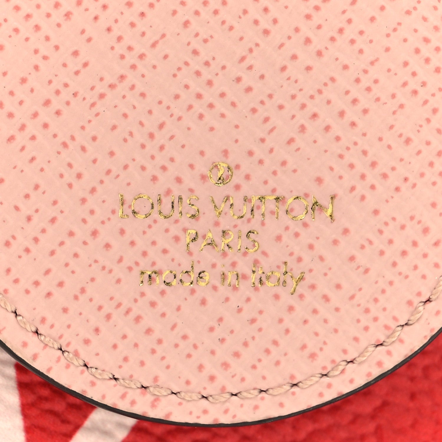Louis Vuitton Monogram Giant Bag Charm Key Holder Rouge 3 of 3