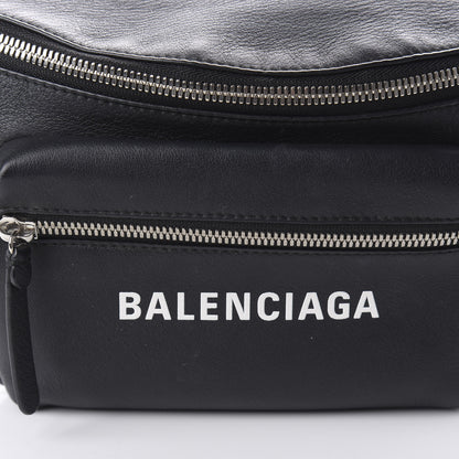 Balenciaga Calfskin Logo Everyday Beltpack Black 10 of 10