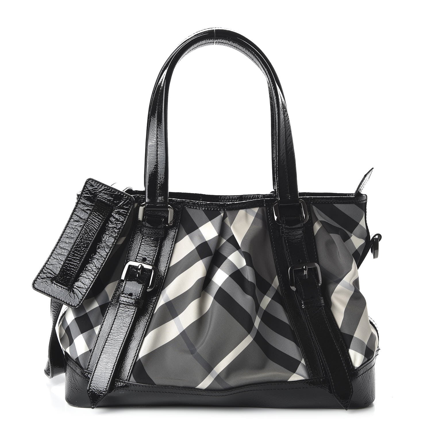 Burberry Nylon Beat Check Lowry Black 1 of 13