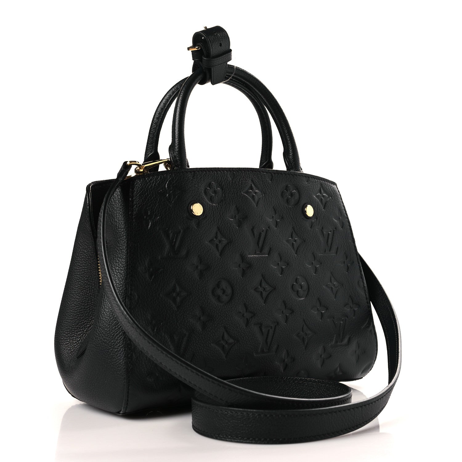 Louis Vuitton Empreinte Montaigne BB Black 3 of 8