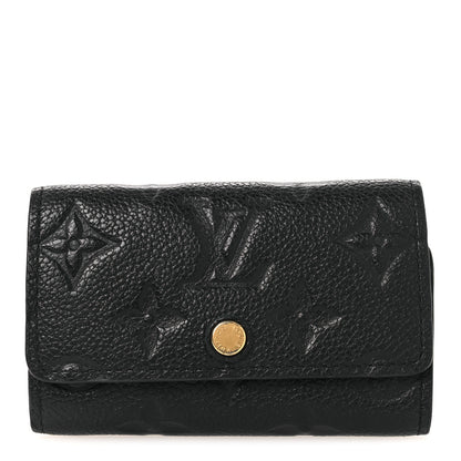 Louis Vuitton Empreinte Multicles 6 Key Holder Black 1 of 8
