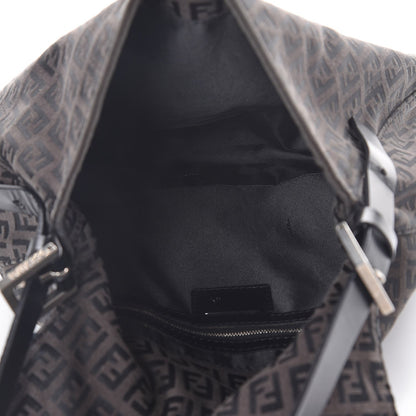Fendi Zucchino Mama Baguette Black 5 of 7