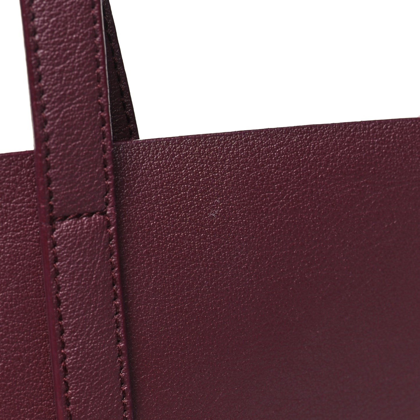 Calfskin Medium Shopping Tote Palissandre