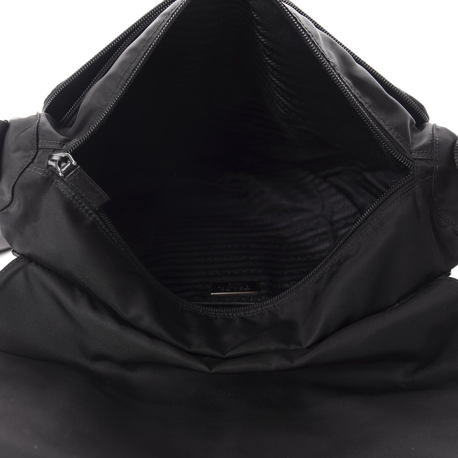 Prada Tessuto Nylon Vela Messenger Bag Black 5 of 12