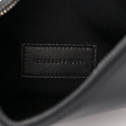 Saint Laurent Smooth Calfskin Zip Pouch Black 7 of 8