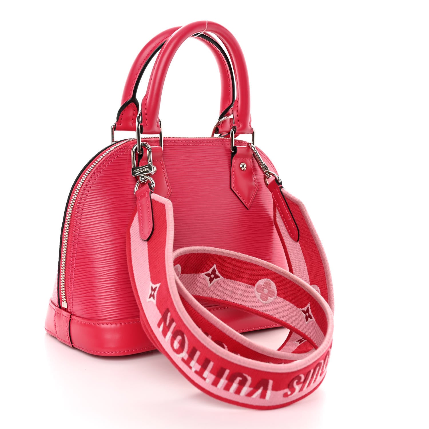 Louis Vuitton Epi Jacquard Alma BB Rose Pondicherry 3 of 9