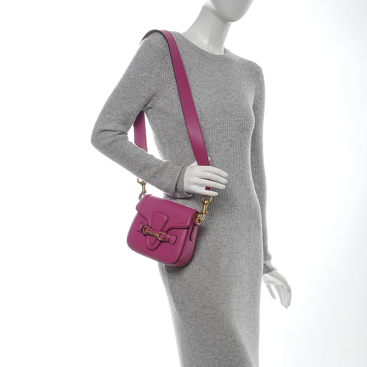 Ruinart Calfskin Small Lady Web Shoulder Bag New Rosette