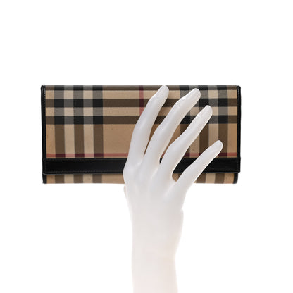 Burberry House Check Continental Wallet Black 2 of 18