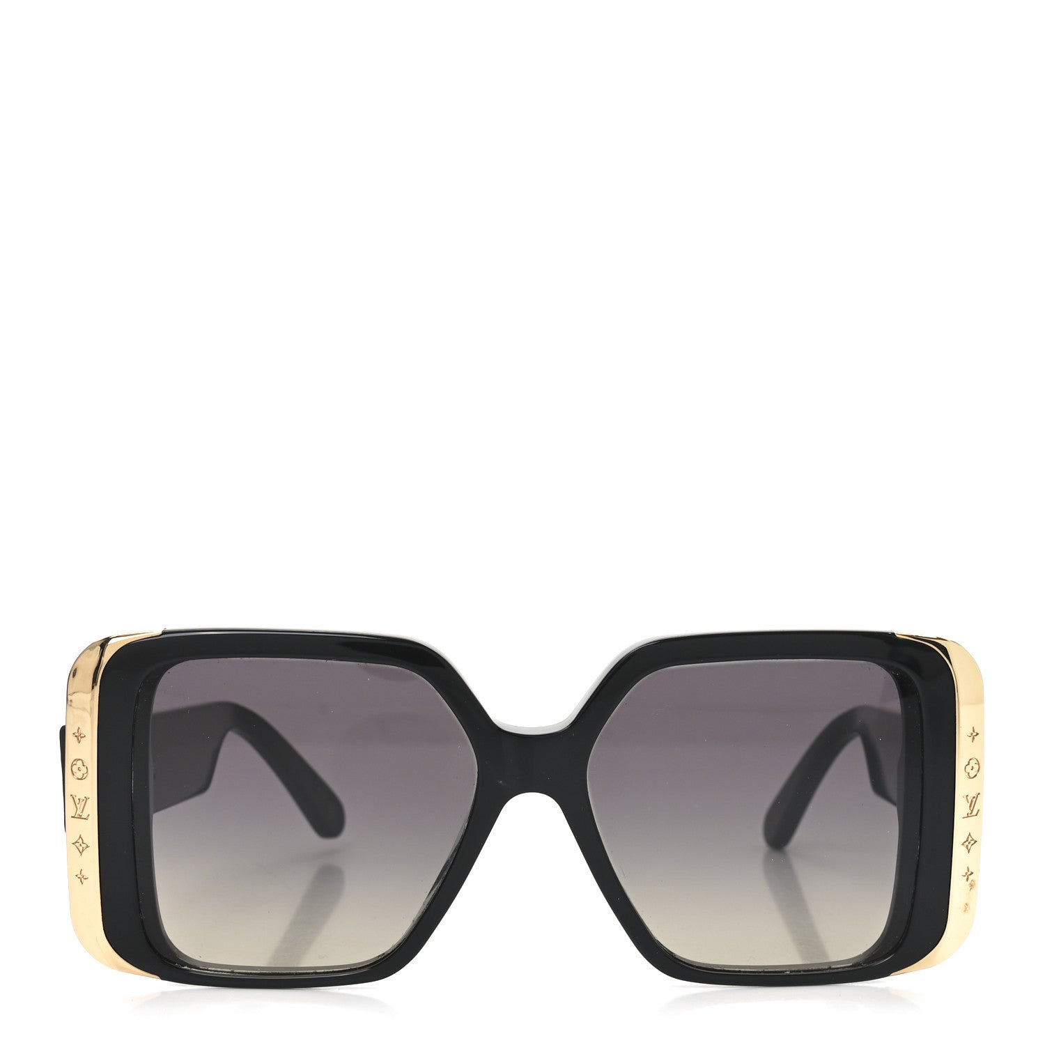 Louis Vuitton Acetate LV Moon Square Sunglasses Z1664W Black 2 of 8